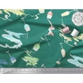 thumbnail image 2 of Soimoi Modal Satin Fabric Damask Ethnic Fabric Prints By Yard 42 Inch Wide, 2 of 3