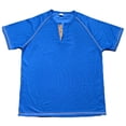 thumbnail image 5 of Kcolen Mens Big And Tall T Shirts Funny Men's V Neck Buckle Detail Casual Sport Short Sleeve Tee Top for Summer Comfort, 5 of 9