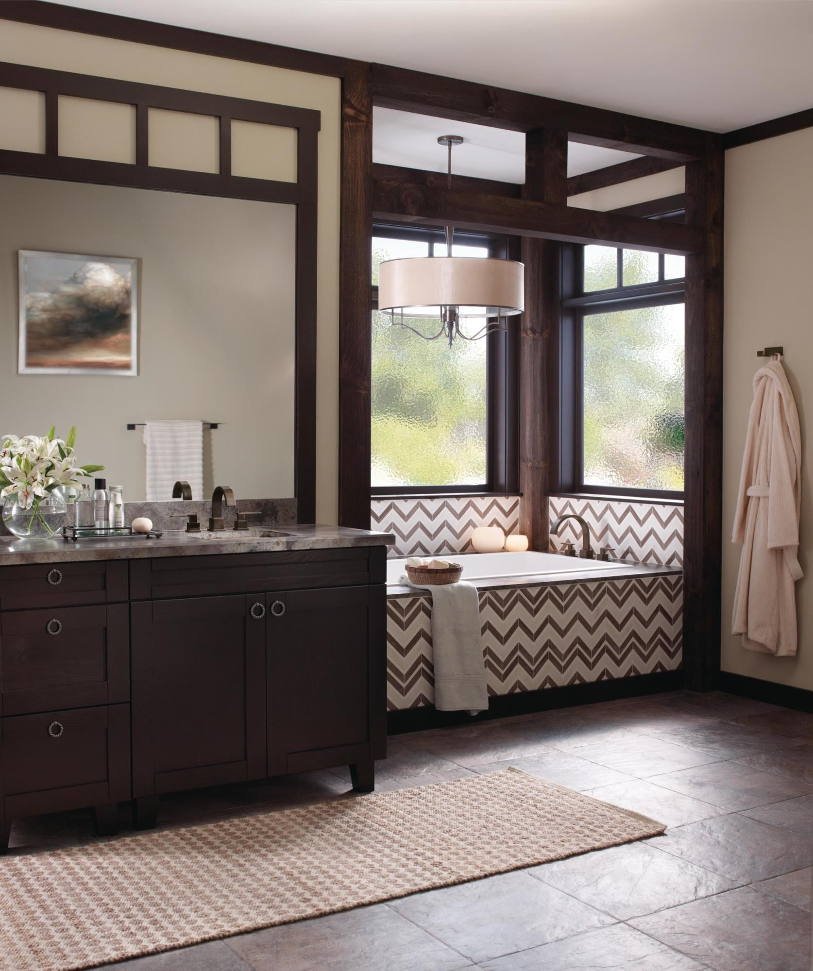 Delta Vero Roman Tub Trim with Hand Shower, Venetian Bronze