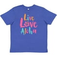 thumbnail image 3 of Inktastic Live Love Aloha Youth T-Shirt, 3 of 5