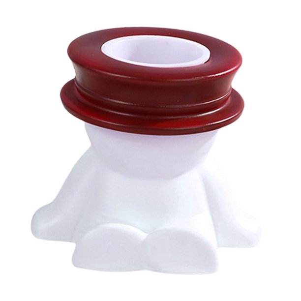 Caja de almacenamiento para lápices, organizador de almacenamiento, soporte para brochas de maquillaje para artículos diversos Rojo
