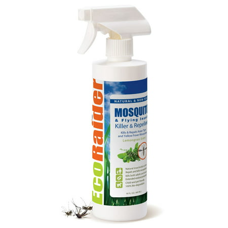 EcoRaider Mosquito 3-in-1 Killer and Repellent Sprayer 16 (Best Mosquito Repellent Device For Camping)