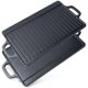 thumbnail image 4 of Cast Iron Grill Plate Double Sided Griddle Pan, 4 of 5