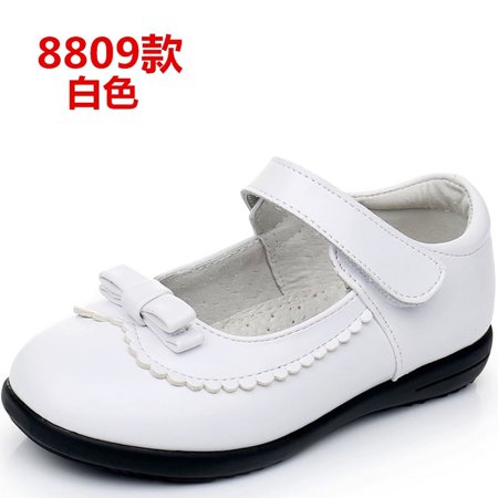 

Children‘s Shoes Shoes Real Cowhide Two-layer Black White Shoes for Girls and Girls Students School Performance Ceremony Shoes