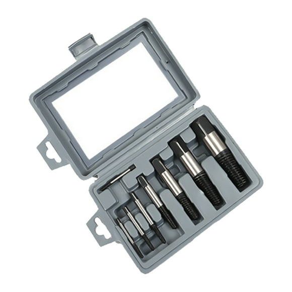 8 Pcs Damaged and Stripped Screw Extractor Set, Broken Bolt
