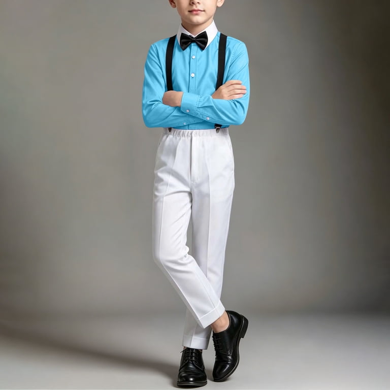 dress shirt homecoming Men's Homecoming White Dress Shirts