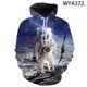 thumbnail image 3 of 2021 Nueva Sudadera Casual con Estampado 3D de Astronauta para Hombres Mujeres Niños Ropa de Calle Sudaderas con Capucha de Moda para Niños Niñas Sudaderas para Niños Abrigo Fresco, 3 of 5