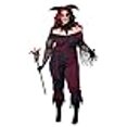 thumbnail image 3 of Women's Plus Size Psycho Jester Costume, 3 of 4