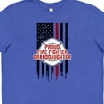 thumbnail image 4 of Inktastic Proud Firefighter Granddaughter Youth T-Shirt, 4 of 5