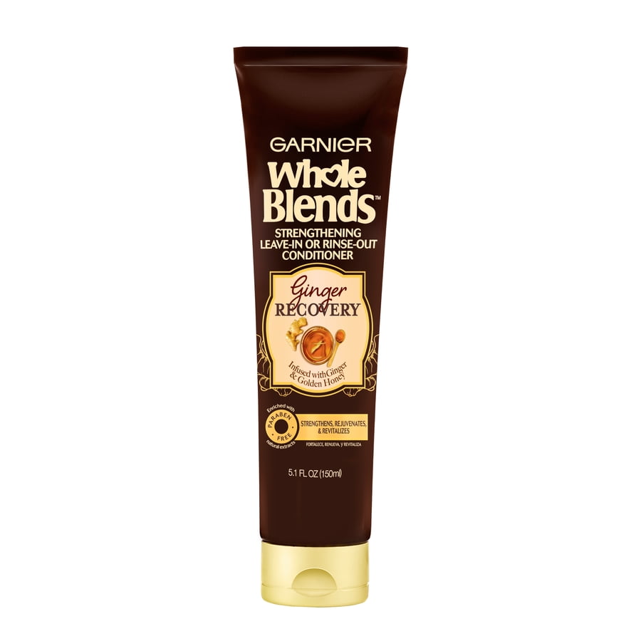 Garnier Whole Blends Ginger Recovery Leave-In or Rinse-Out Treatment, 5.1 fl. oz