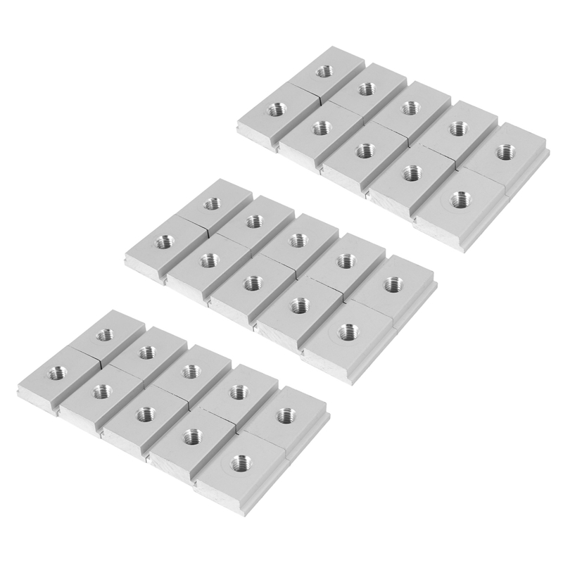 M8 TTrack Slider Sliding Nut Aluminum Alloy T Slot Nut for Woodworking