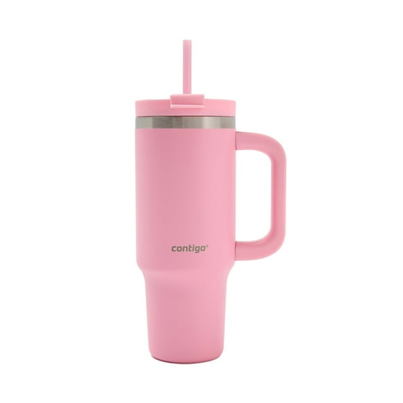Gobelet Contigo Streeterville, bouteille d’eau de 887 ml (30 oz) avec paille, acier inoxydable