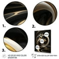 thumbnail image 3 of Designart Liquid White Stained Glass IV Canvas Wall Art, 3 of 5