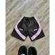 thumbnail image 4 of Pantalones cortos deportivos transpirables de rayas bilaterales nuevos de Corea para hombres y mujeres, pantalones cortos retro para correr, baloncesto, culturismo y2k, 4 of 4