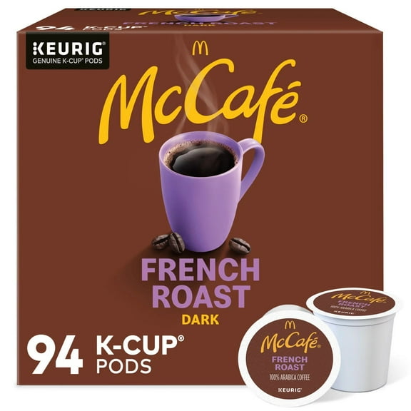 McCafe Coffee Single Serve K-Cup Pods, Dark French Roast (94 ct.)