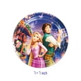 thumbnail image 3 of Disney Tangled Rapunzel Princess decoraciones para fiestas, vasos de papel desechables, platos, Pancarta, globos para niñas, suministros para fiestas de cumpleaños, 3 of 4