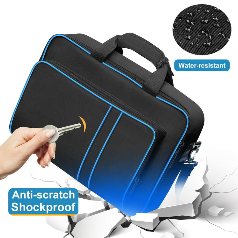 Carrying Case for PS5 Hard Shell Carry Case Travel Bag, Shockproof and Waterproof Storage Bag for PS5, Portable Protective Case Compatible with PS5