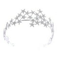 thumbnail image 2 of Meidiya Bling Rhinestone Star Crown Headbands for Women Teens Girls Birthday Wedding Tiara Bridal Hair Pieces, 2 of 7