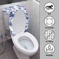 thumbnail image 3 of HELLHERO Keep Dust Stain for Bathroom Home Comfort Soft Toilet Lid Covers Adjustable Stretch Easy Care, 3 of 8