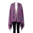 thumbnail image 2 of shiyou-Pashmina Châles Foulards Rave pour Femmes Doux Soyeux Réversible Hommes Foulards Hijab, 2 of 4