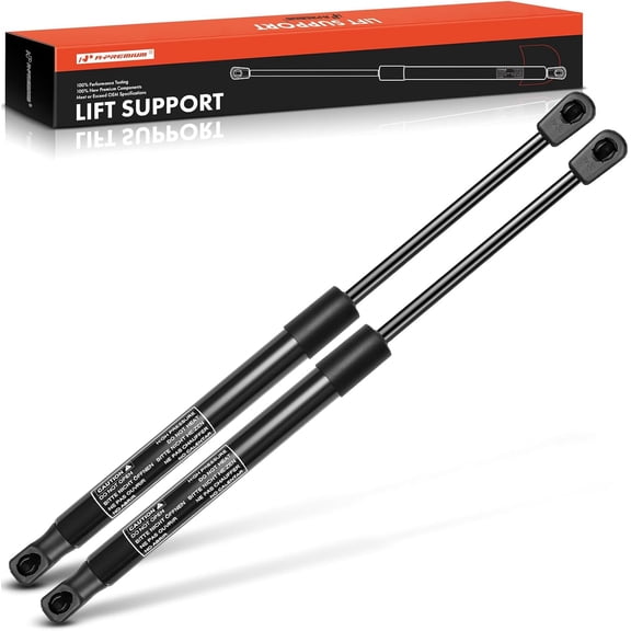 A-Premium Rear Hatch Lift Supports Gas Spring Shock Struts Compatible with Ford Fiesta 2011-2019 Left and Right 2-PC Set