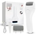 thumbnail image 1 of POINTERTECK Electric Foot Callus Remover Kit USB Rechargeable Feet Callous Removers Foot Scrubber File Professional Pedicure Tools Kit Feet Care with 2 Grinding Heads for Dead Cracked Dry, 1 of 8