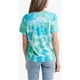 thumbnail image 2 of Reef Womens Power Relaxed Cloud Graphic T-Shirt tiedb M, 2 of 2