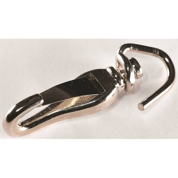 BARON 5037-3/8 Spring Snap, 30 lb Working Load, Steel, Nickel