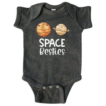 

Inktastic Space Besties Cute Jupiter and Saturn Gift Baby Boy or Baby Girl Bodysuit