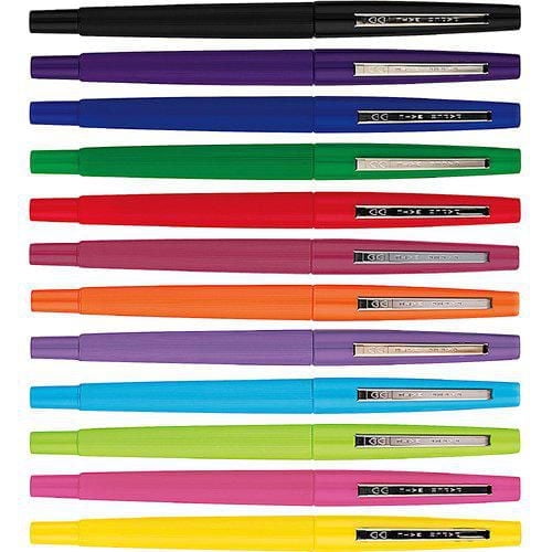 Paper Mate Flair Felt Tip Pens, Medium Point (0.7 mm), Assorted