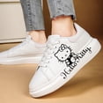 thumbnail image 3 of Zapatillas de deporte hello kitty para mujer, zapatos informales con plataforma para kateboarding, planos, 3D, graffiti, color rosa, 3 of 5