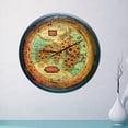 thumbnail image 6 of THE GEARS CLOCK Wall Clock with Real Moving Gears PO-LI_ 18 in Round BLACK-ANTIQUE, 6 of 11