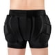 thumbnail image 4 of Pantalones cortos acolchados de protección para patinaje sobre hielo para adolescentes, como se describe S negro, 4 of 9