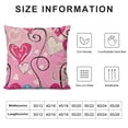 thumbnail image 5 of PHYHOO Valentines Day Pillow Covers Red Heart Pillowcase for Valentines Day Throw Pillows Cushion Valentines Decorations White, 5 of 5