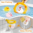 thumbnail image 3 of Juguete de baño Baby Duck iPlay iLearn con red, Wind Up Swimming Duck, 3 of 7