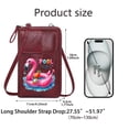 thumbnail image 2 of OIDERY Phone Bags for Women Card Wallets Purse Summer Fun Pool Life Flamingo Large Capacity Purse Gift Holiday Customized Gift, 2 of 12