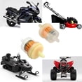 thumbnail image 4 of 12 Pieces Gasoline Filter, Motorcycle Fuel Filter, with 25 Pieces with Hose Clips, Universal Inline Filtration Accessories, for Motorcycle Scooters, Lawn Mowers, 4 of 5