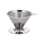 thumbnail image 1 of Filtro De Café De Acero Inoxidable Para Cocina, Herramienta Para Verter Sobre Embudo, Goteo De Cerveza, Cesta De Malla Metálica Para Té, Utensilios De Cocina Reutilizables, 1 of 7