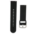 thumbnail image 2 of 22mm Silicone Watchband, Breathable Adjustable Buckle Easy To Clean Silicone Watch Strap  for  Smartwatch Black,White,Red,Military Green, 2 of 8