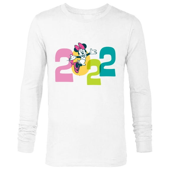 Disney Minnie Mouse 2022 New Year’s Eve - Long Sleeve T-Shirt for Men – Customized-White