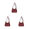 thumbnail image 1 of Minnieouse Bolso bandolera duradero de PU para mujer para viajes y atracciones turísticas bolsos cruzados cómodos para mujer práctico rojo 1 Type1 NO1, 1 of 6