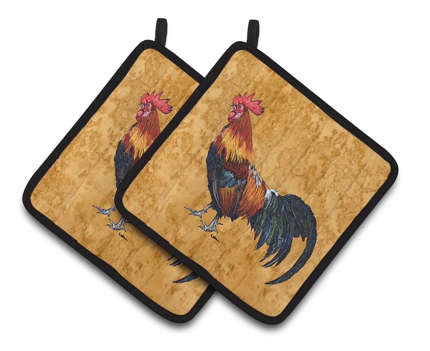 Rooster Pair of Pot Holders