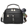 thumbnail image 3 of Shoulder Handbag Fashion Casual Solid Color Zipper Crossbody Bag Shoulder Tote, 3 of 6