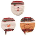 thumbnail image 2 of Christmas Water Dispenser Cover High Stretchy Water Bucket Dust For Water Dispenser Water Jug Cover With Elastic For Christmas Home Decoration 5 Gallon Wate（3PC） party decorations, 2 of 7