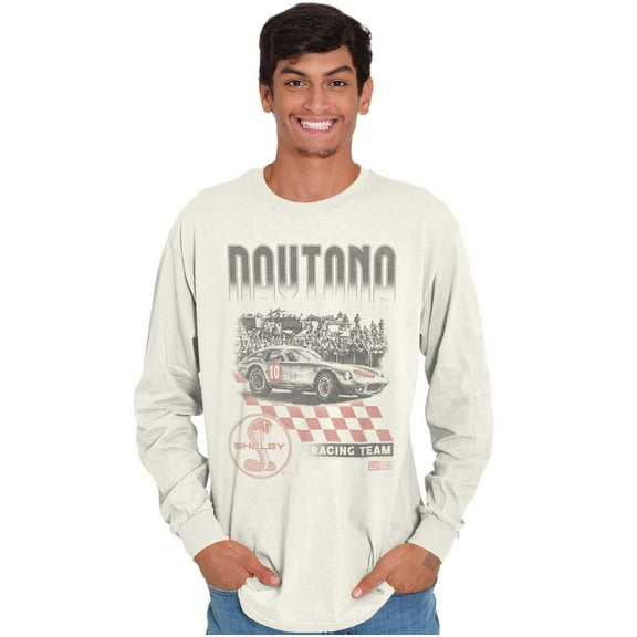 Shelby Motors Daytona Racing Team Long Sleeve TShirt Men Women Brisco Brands S