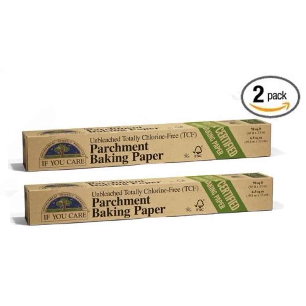(Pack of 2) If You Care Silicone Coated Unbleached Parchment / Baking