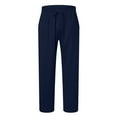 thumbnail image 5 of Mens Pants Relaxed Fit Solid Summer Cotton And Trousers And Style Pants Cargo Pants, 5 of 5