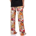 thumbnail image 5 of Pokemon Pajama Pants Men's Fire Type Charmander Chimchar Fennekin PJ Lounge Bottoms, 5 of 6