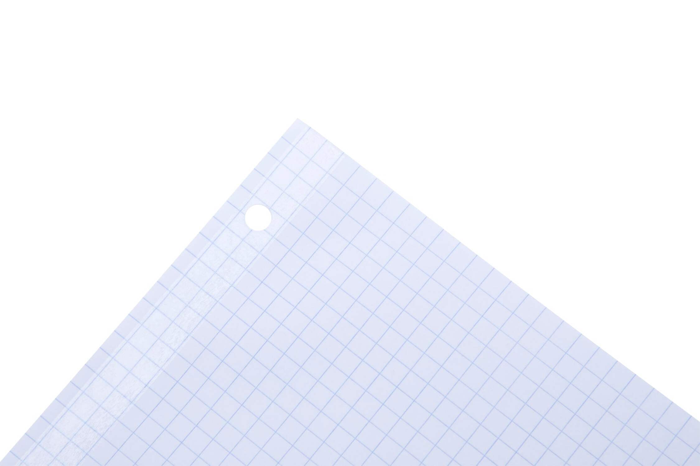 Reinforced Filler Paper (4 Pack) - Graph Ruled - 3hole punched and reinforced for ring binders