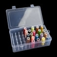 thumbnail image 4 of Caja de costura, caja de almacenamiento para el hogar, caja de hilo de costura transparente multifuncional, caja de acabado, 4 of 6